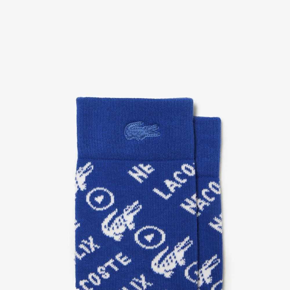 Lacoste 2-Pack x Netflix Blancas Azules Rojas | 6381-NYFKZ