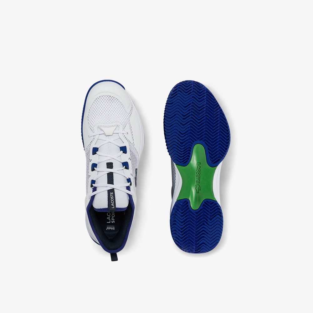 Lacoste AG-LT21 Blancas Azules | 5263-VGXMO