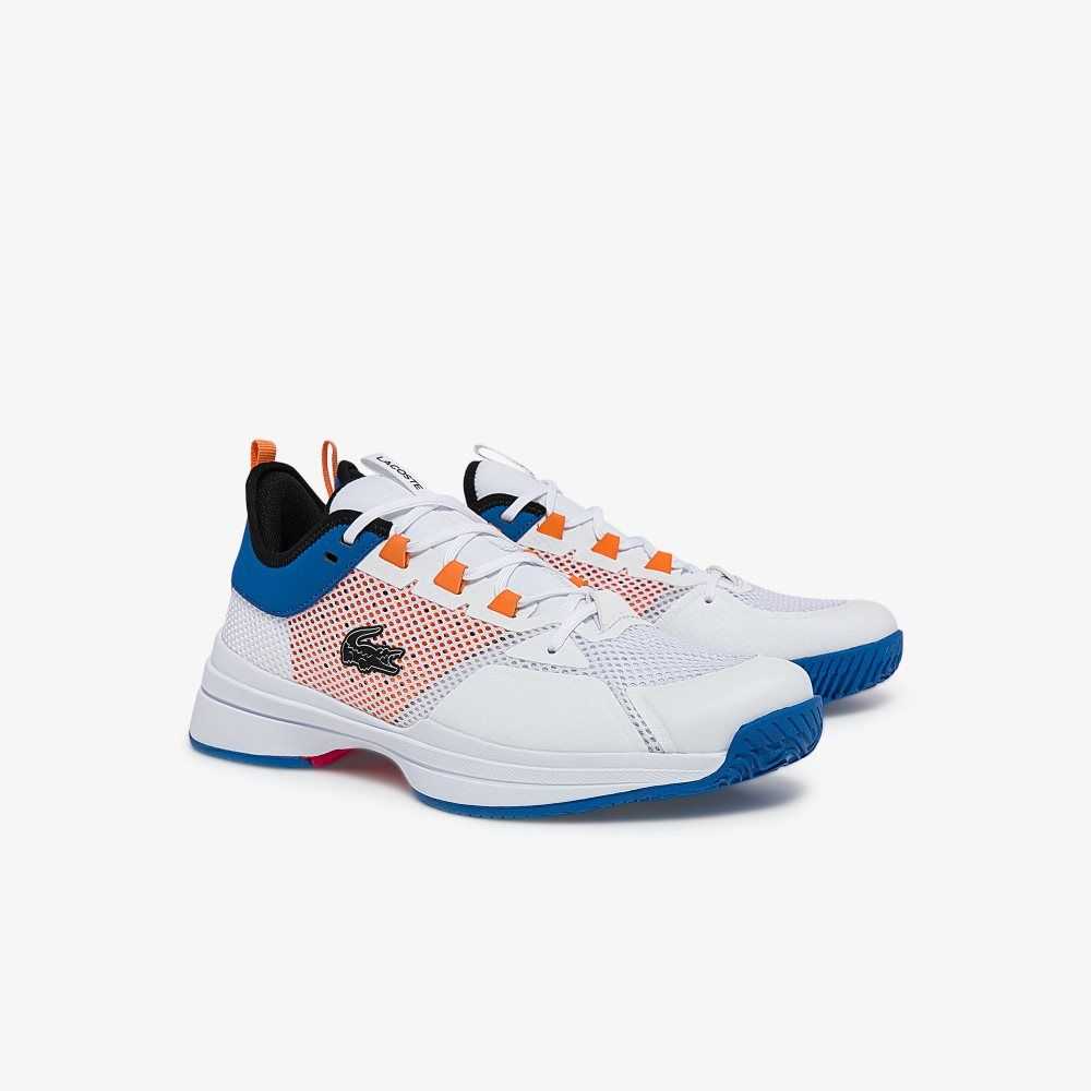 Lacoste AG-LT21 Blancas Naranjas | 6981-QUMFB