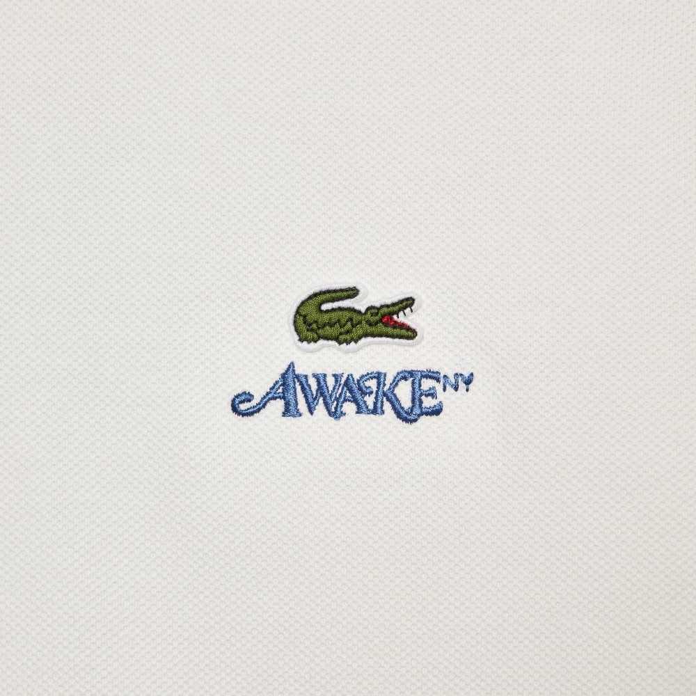 Lacoste AWAKE NY Logo Algodon Pique Blancas | 7402-LGYDF