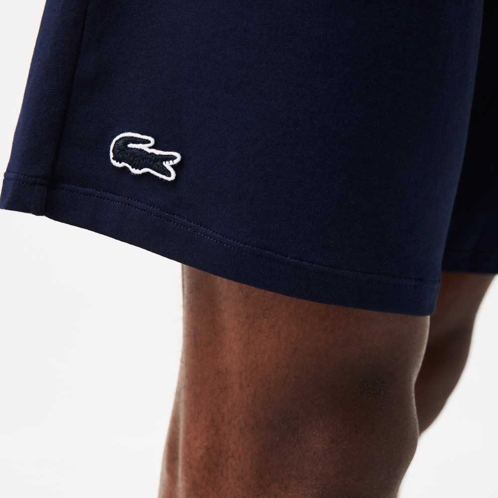 Lacoste A Rayas-Cintura Long Boxer Briefs Azul Marino Azules | 2347-OMYWN