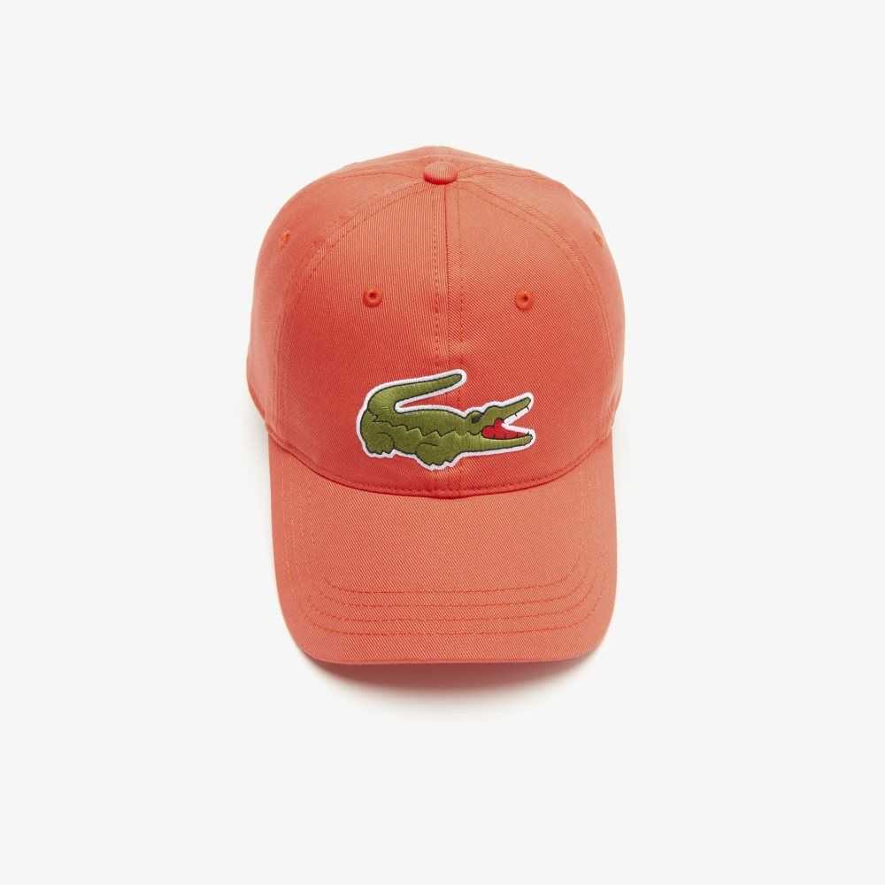 Lacoste Adjustable Organic Algodon Twill Naranjas | 0215-NQOKF