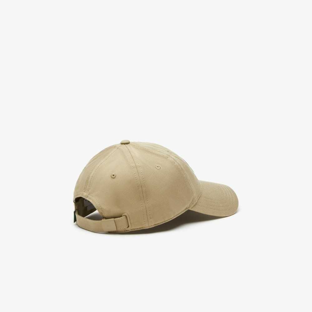 Lacoste Adjustable Organic Algodon Twill Beige | 4593-FGNSZ