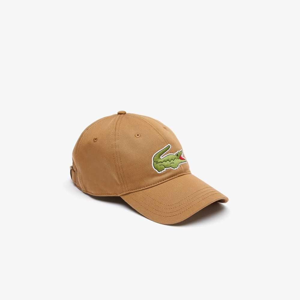 Lacoste Adjustable Organic Algodon Twill Marrones | 4687-TDJHE