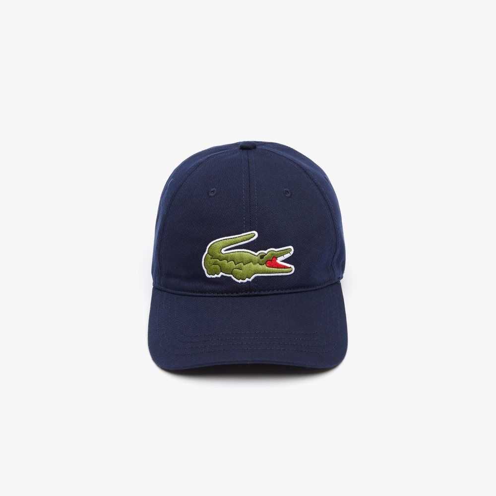 Lacoste Adjustable Organic Algodon Twill Azul Marino Azules | 5648-BXVLP