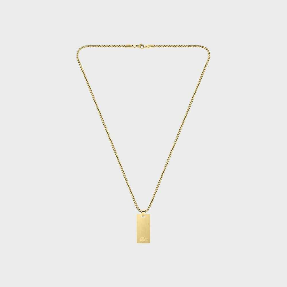 Lacoste Adventurer Necklace Amarillo Doradas | 3640-DZYLS