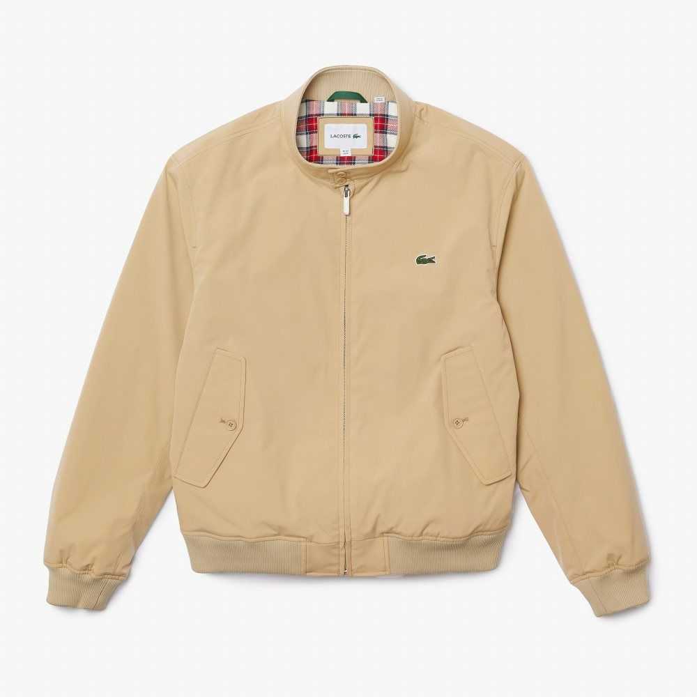 Lacoste Agua-Repellent Light Twill Beige | 9875-CVYAR