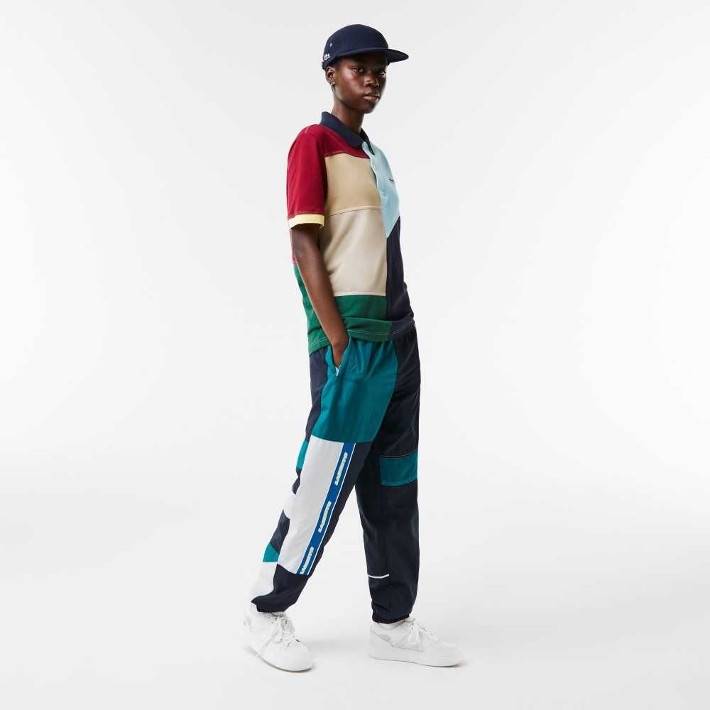 Lacoste Agua-Repellent Patchwork Multicolor | 9834-QWCMT