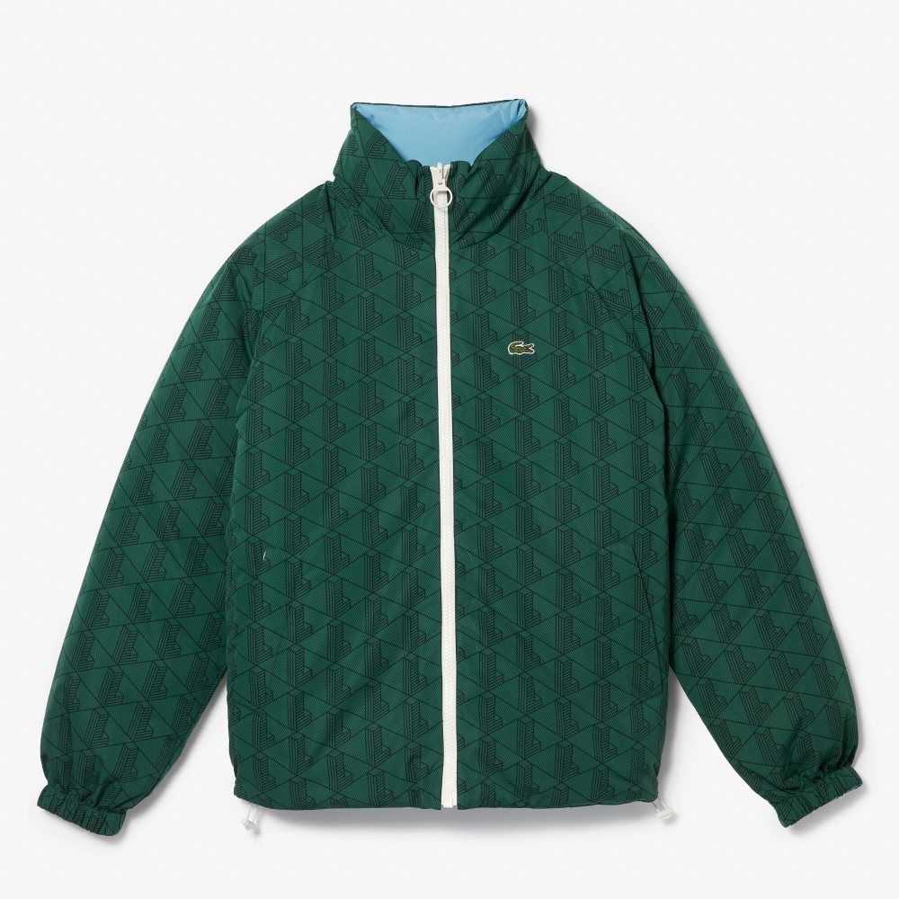 Lacoste Agua-Repellent Reversible Verde | 2790-YZJFE