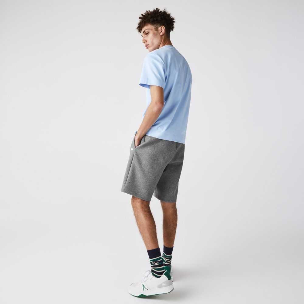 Lacoste Algodon Blend Bermuda Gris | 7568-SKXIQ