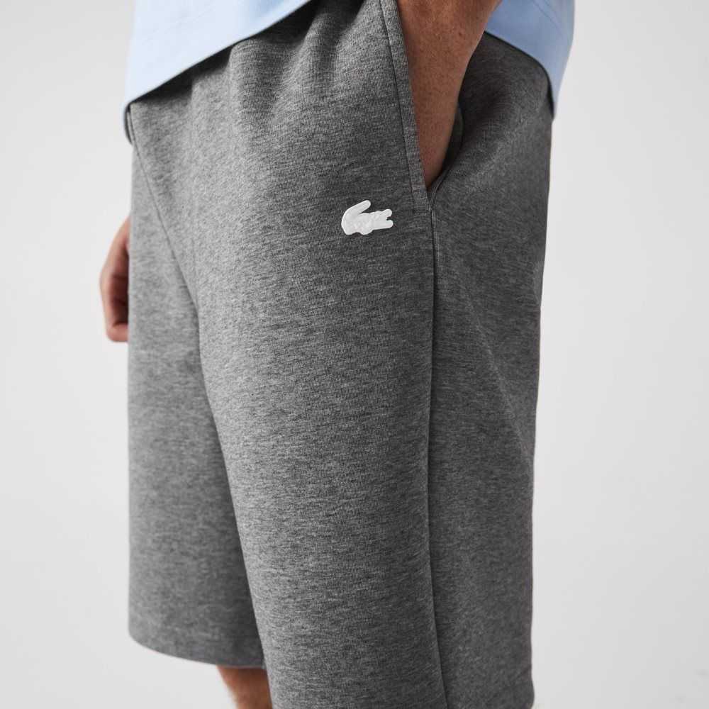 Lacoste Algodon Blend Bermuda Gris | 7568-SKXIQ