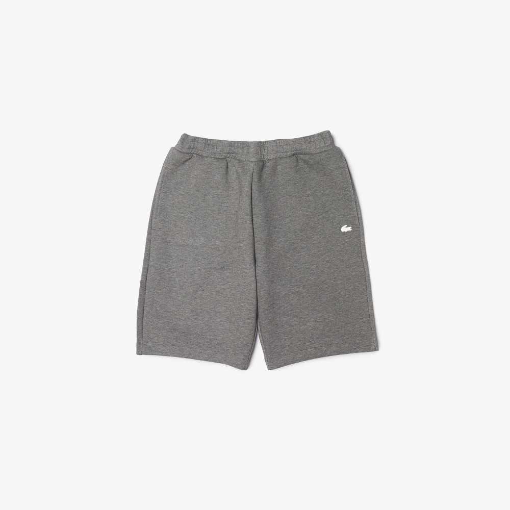 Lacoste Algodon Blend Bermuda Gris | 7568-SKXIQ