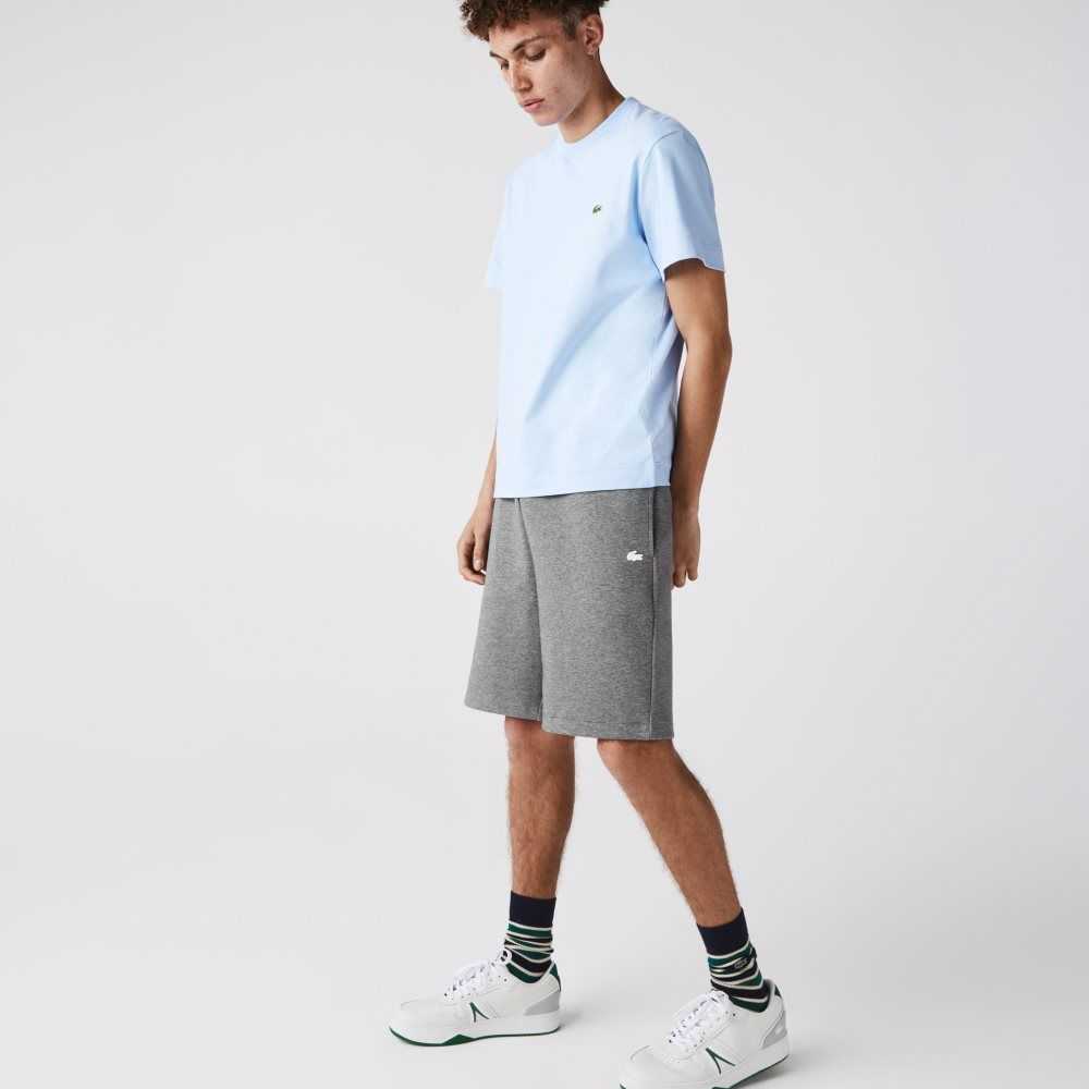 Lacoste Algodon Blend Bermuda Gris | 7568-SKXIQ