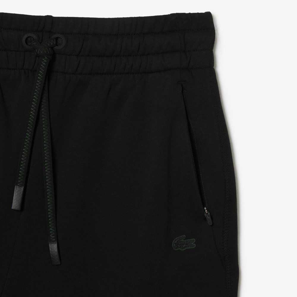 Lacoste Algodon Jersey Trackpants Negras | 8573-WVAKY