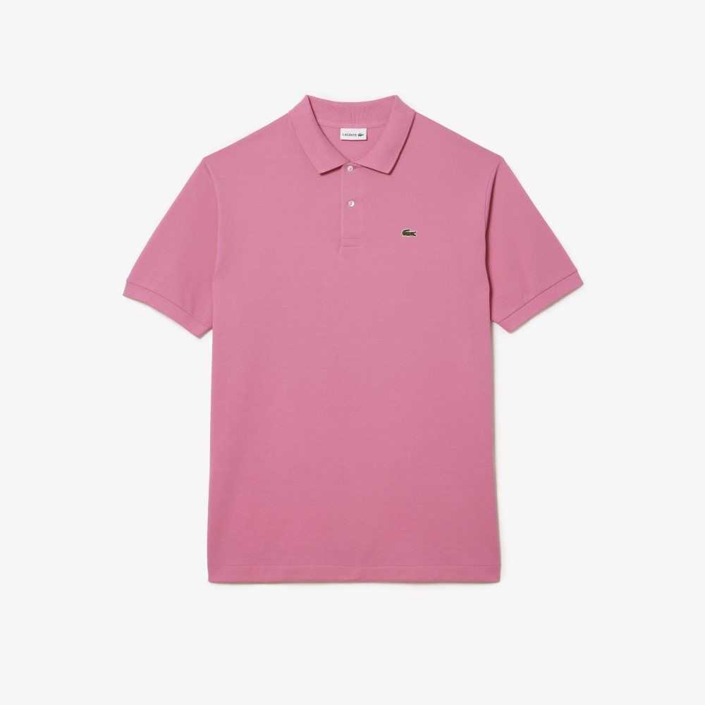 Lacoste Altas Fit Algodon Petit Pique Rosas | 6890-UHDEC