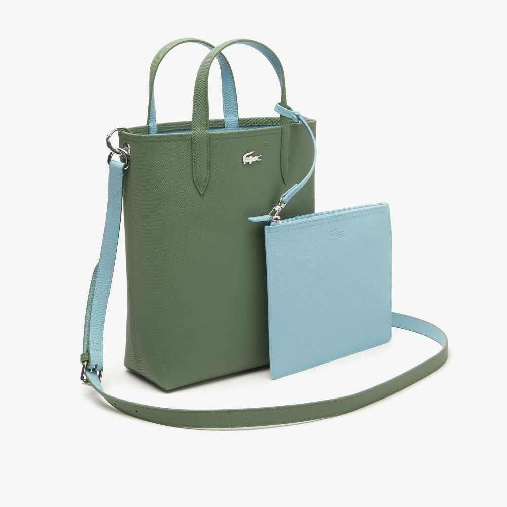 Lacoste Anna Reversible Coated Lona Tote Multicolor | 4305-FDJAY