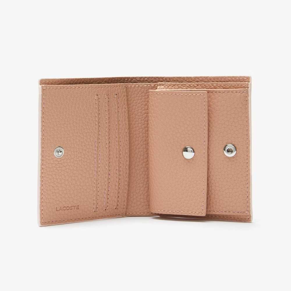 Lacoste Anna Small Snap Folding Wallet Multicolor | 2359-DLUCA