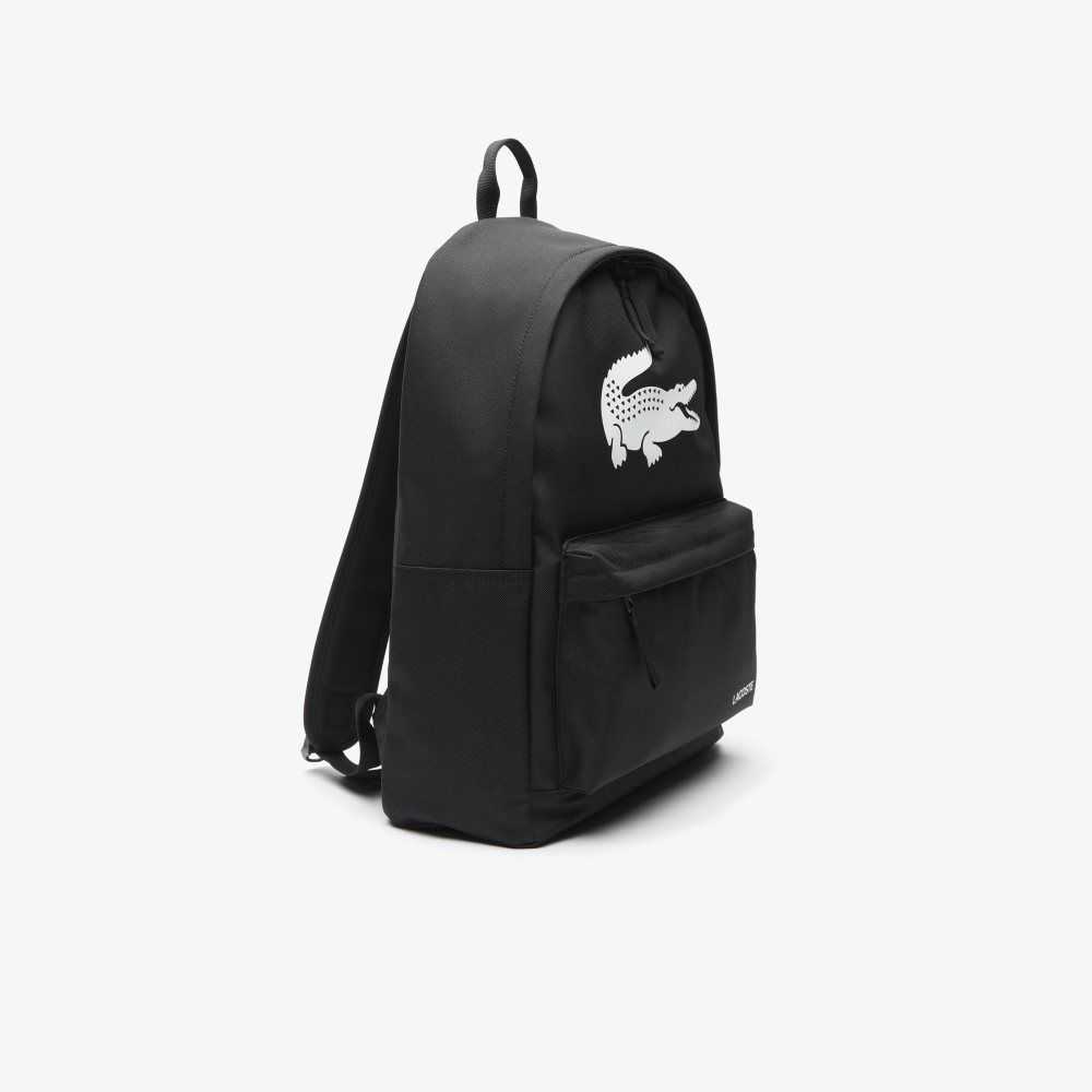 Lacoste Backpack with Laptop Pocket Negras | 7529-DRTLO