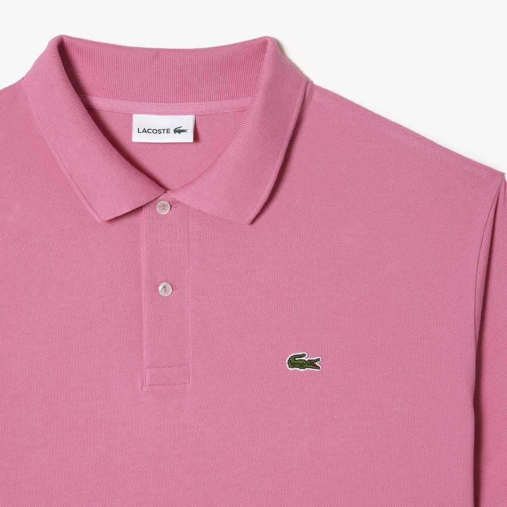 Lacoste Big Fit Algodon Petit Pique Rosas | 5497-HEUAQ