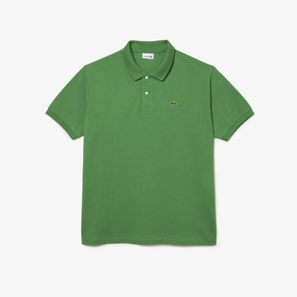 Lacoste Big Fit Algodon Petit Pique Verde | 7815-IGOVD