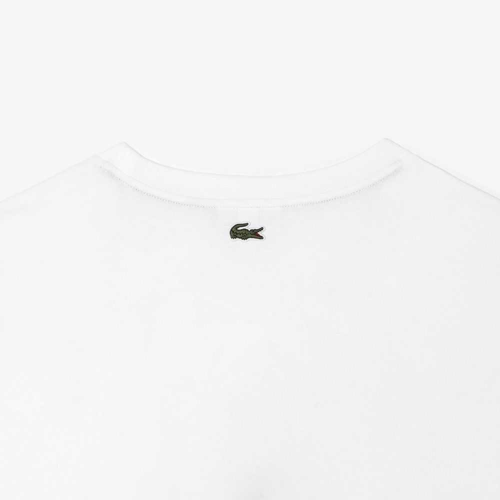 Lacoste Big Fit Jersey Blancas | 3142-ZGBWN