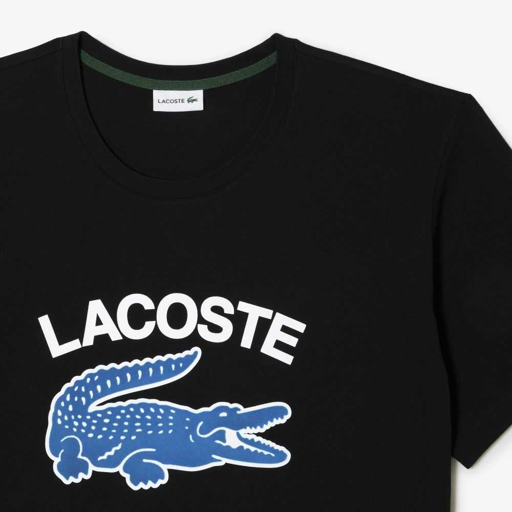 Lacoste Big Fit XXL Logo Negras | 1405-MRKUH