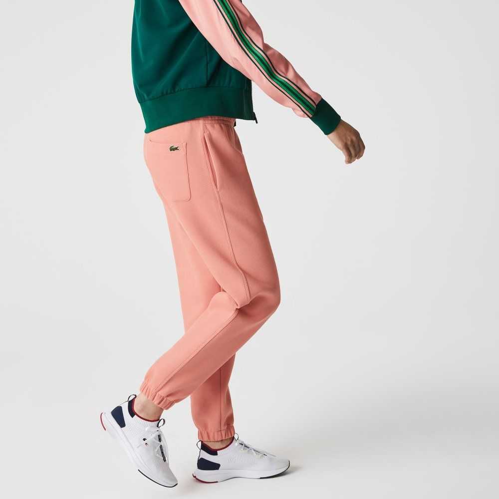 Lacoste Blended Algodon Joggers Rosas | 5398-REKPH