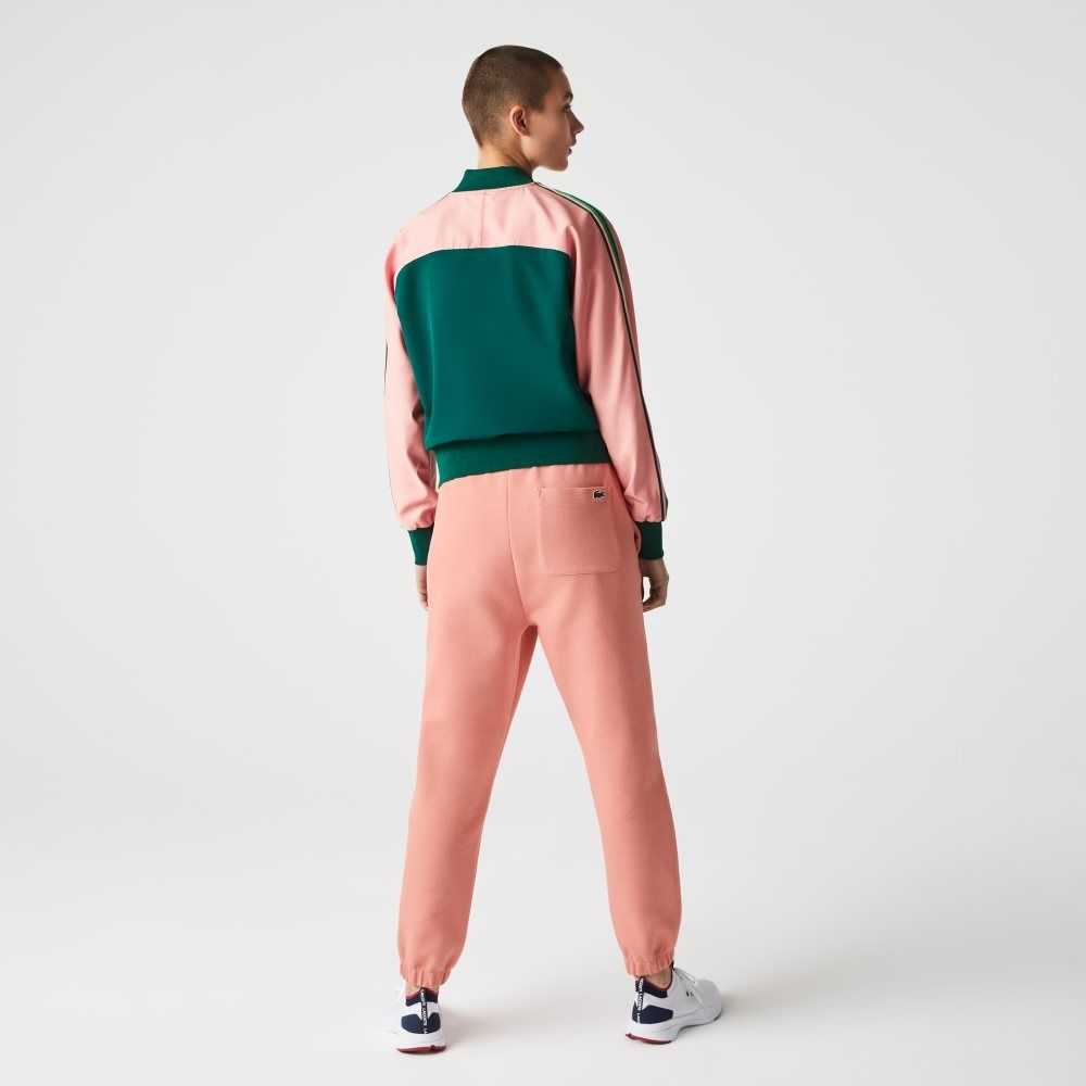 Lacoste Blended Algodon Joggers Rosas | 5398-REKPH