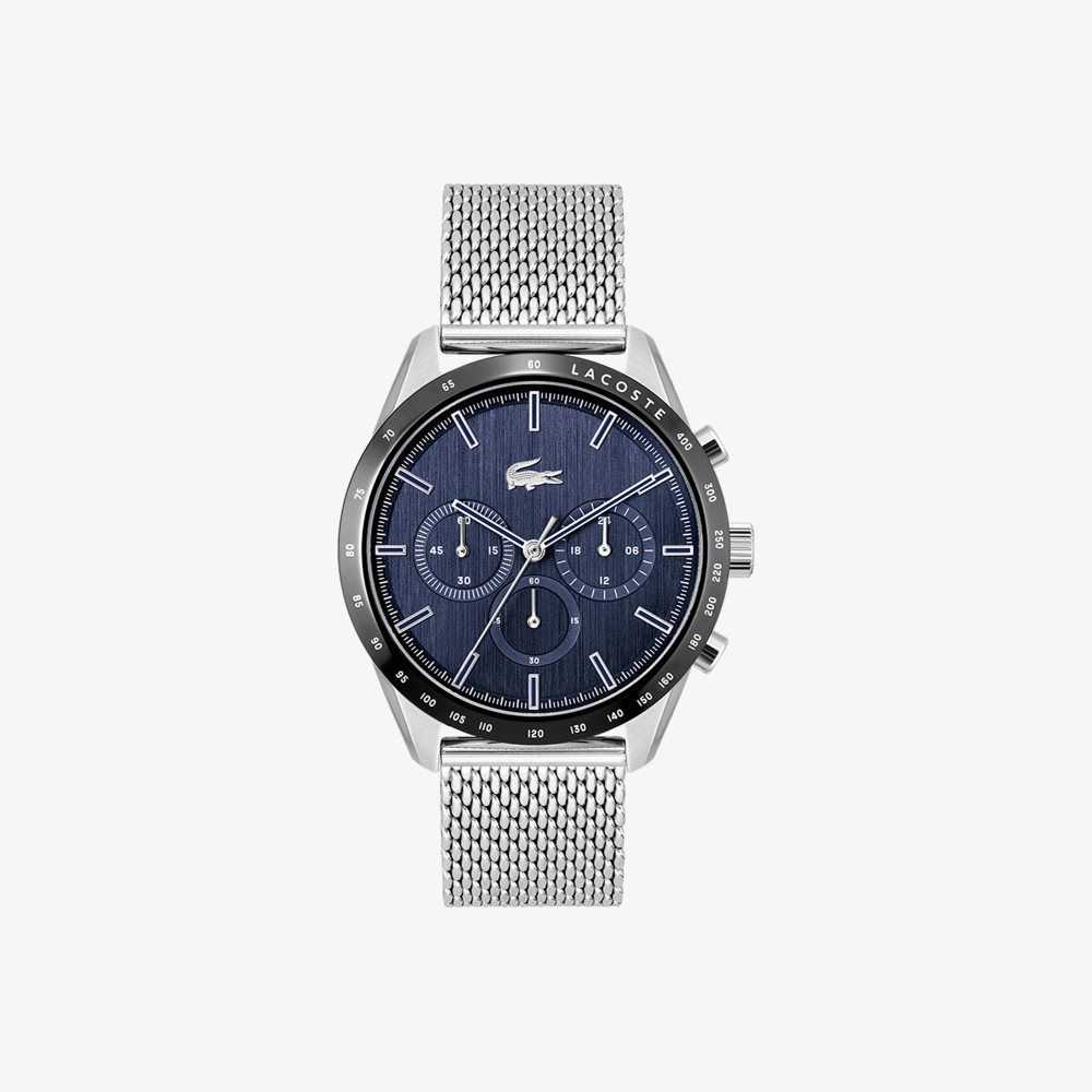 Lacoste Boston Stainless Steel Cronógrafo Gris | 3475-AEYLM