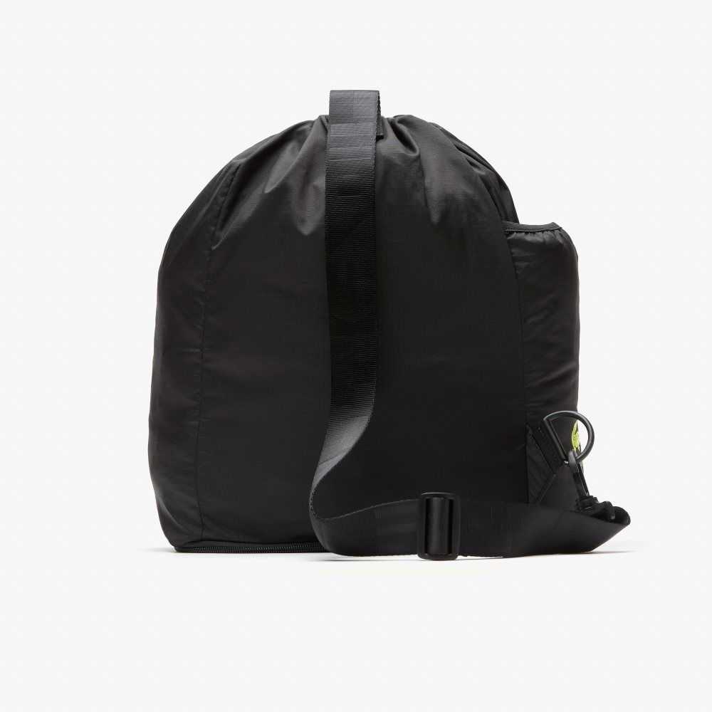 Lacoste Branded Foldable Backpack Verde Claro | 0192-TDOAG