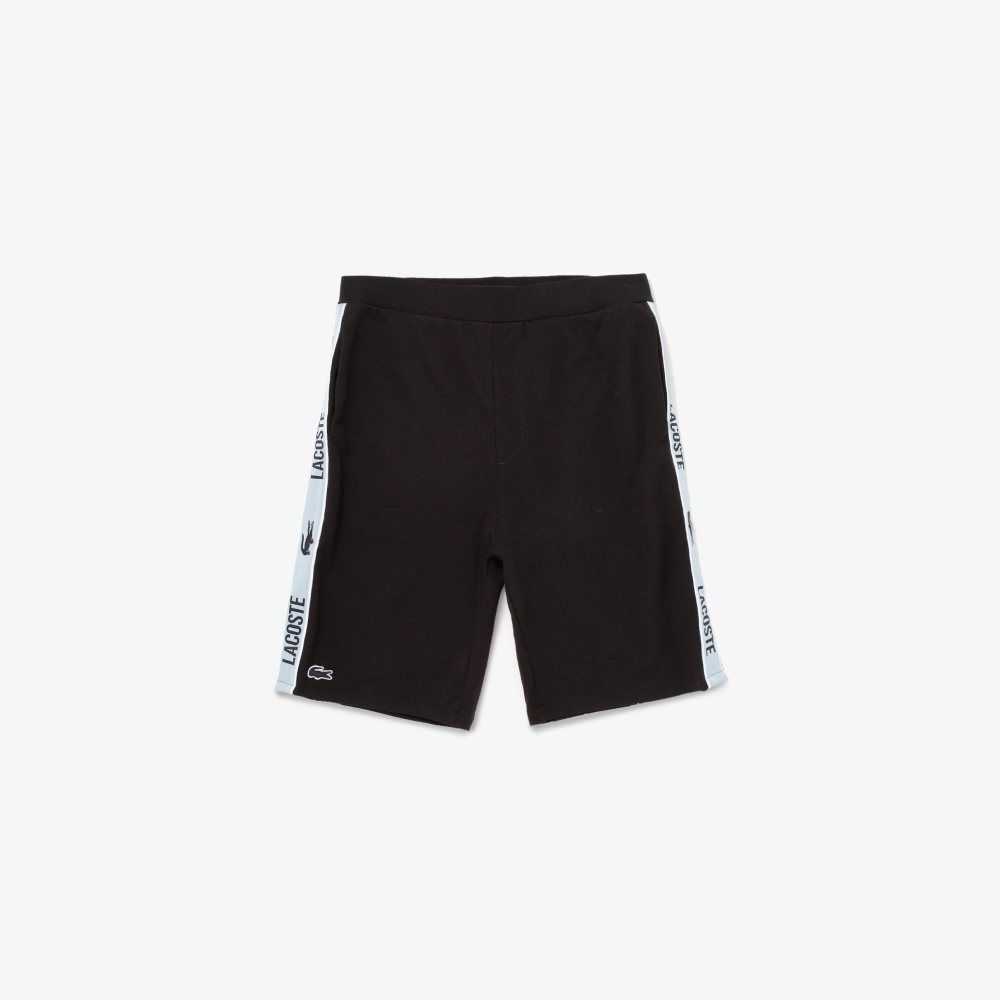 Lacoste Branded Organic Algodon Jersey Shorts Negras | 8941-WFELY