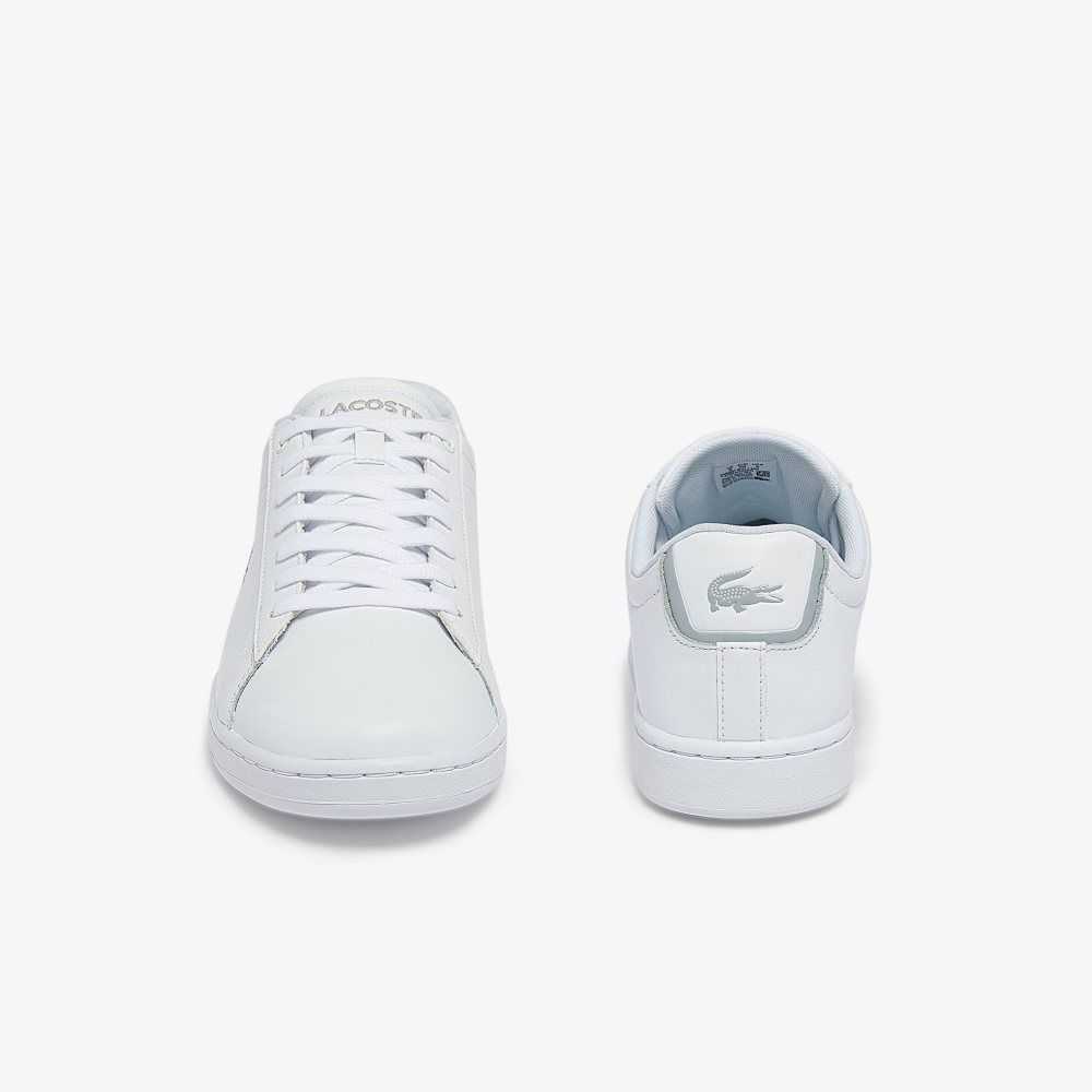 Lacoste Carnaby BL Cuero Blancas Blancas | 5109-ZYQBR