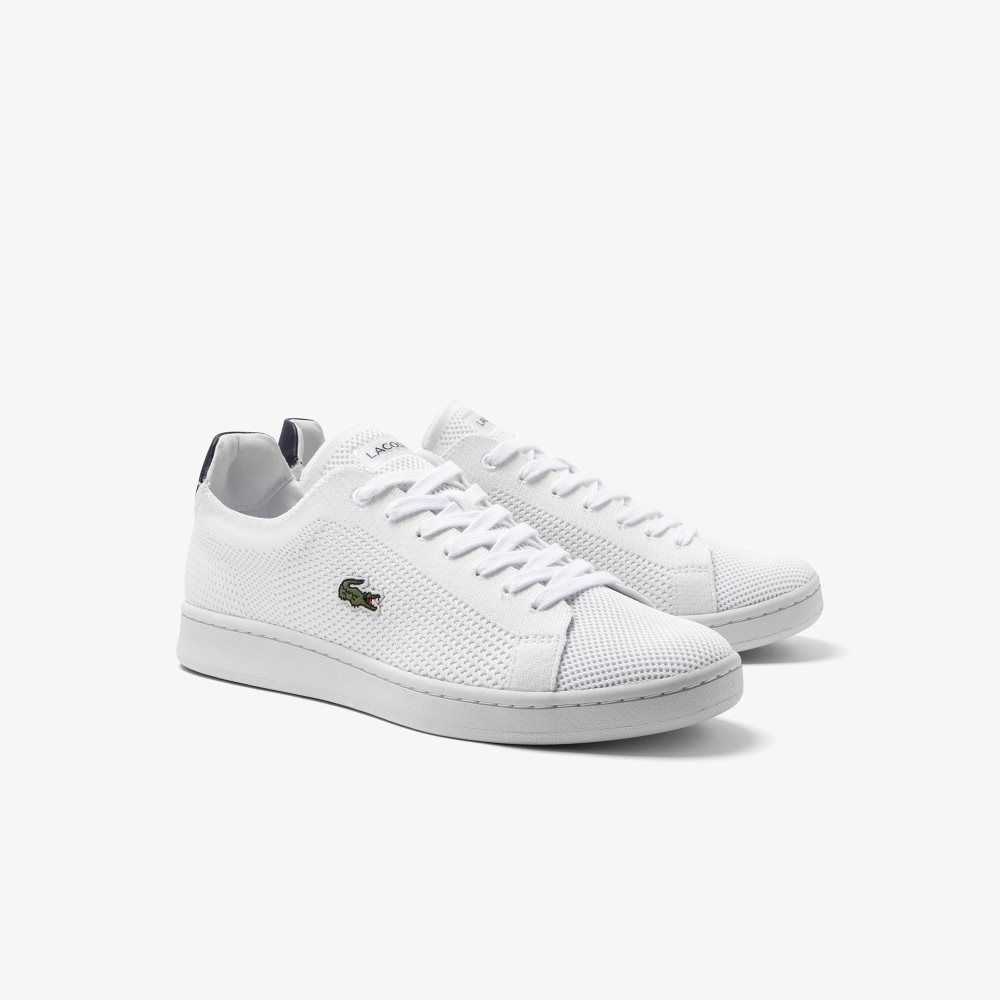 Lacoste Carnaby Piquee Blancas Azul Marino | 7023-EXGPS