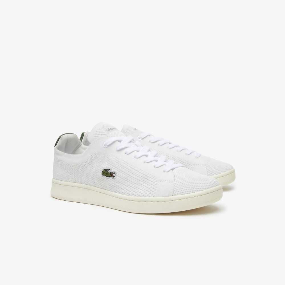 Lacoste Carnaby Piquee Blancas Verde | 4802-EBKFW