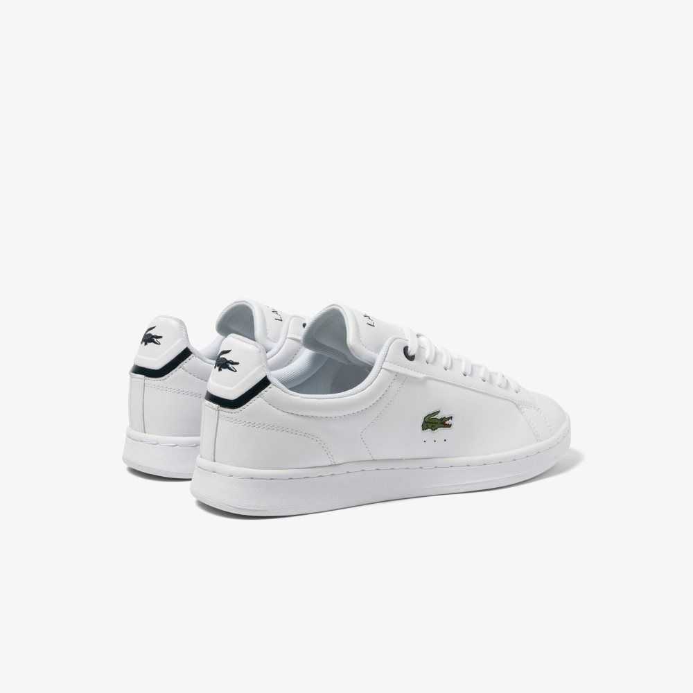 Lacoste Carnaby Pro BL Cuero Tonal Blancas Azul Marino | 4837-VXAJC