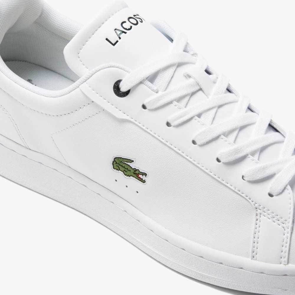 Lacoste Carnaby Pro BL Cuero Tonal Blancas Azul Marino | 4837-VXAJC