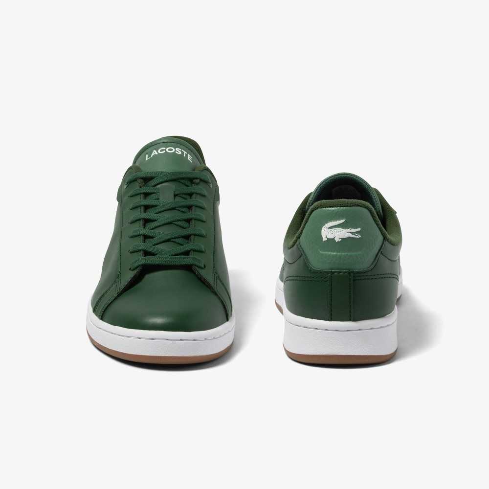 Lacoste Carnaby Pro Cuero Gum Sole Verde | 6120-GWDTH