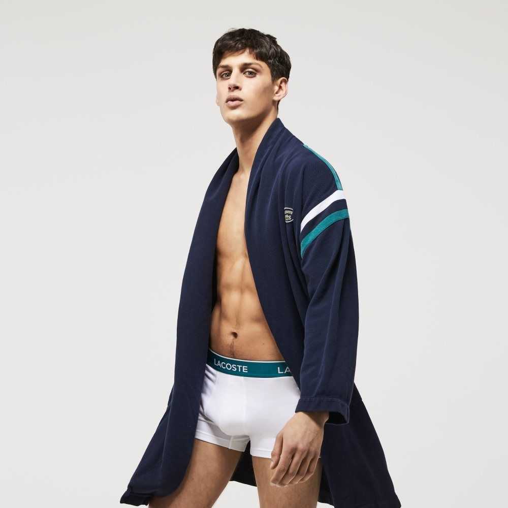 Lacoste Casuales Boxer Brief 3-Pack Blancas | 9407-WQPKE