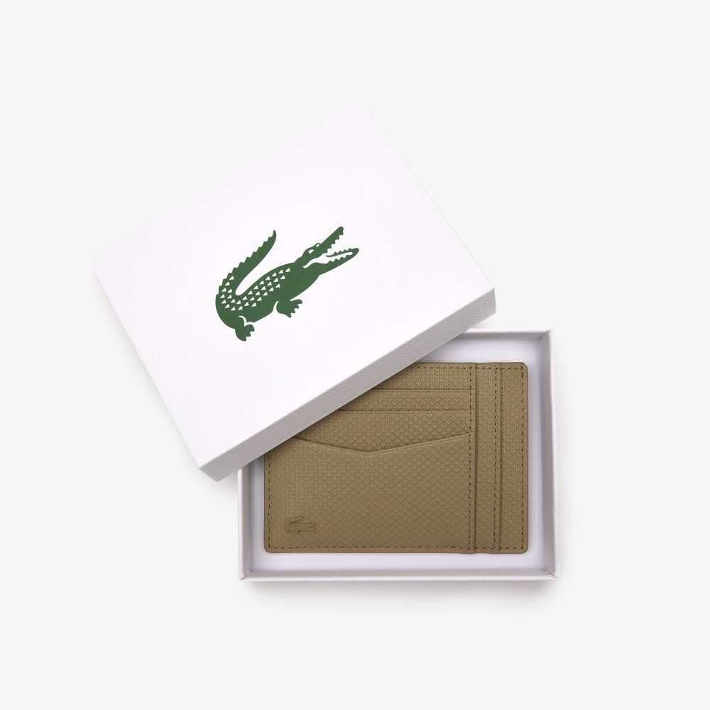 Lacoste Chantaco Calfskin Cuero Card Holder Multicolor | 1208-NDCMZ