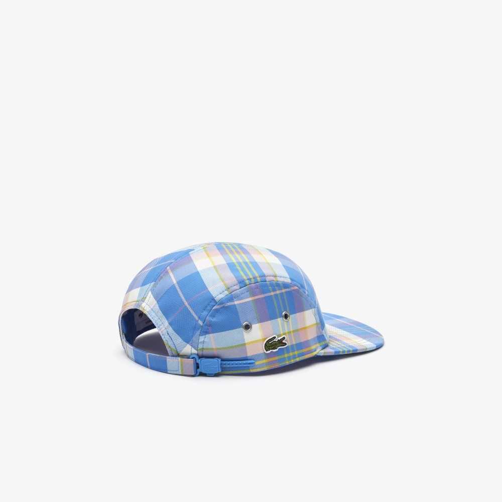 Lacoste Checkerboard Azules Blancas | 5372-OJLGK