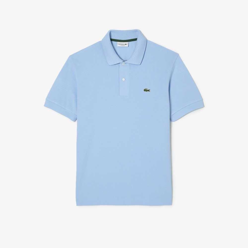 Lacoste Classic Fit Heavy Algodon Pique L.12.21 Azules | 3804-GWIKT