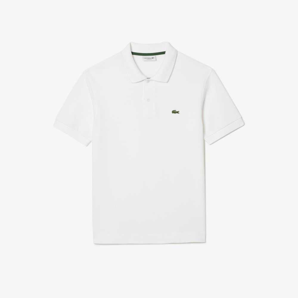 Lacoste Classic Fit Heavy Algodon Pique L.12.21 Blancas | 7462-SYZJT