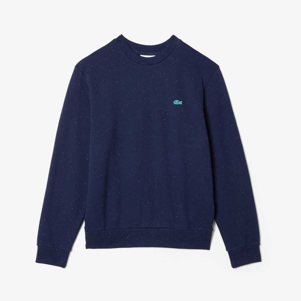 Lacoste Classic Fit Speckled Print Fleece Azul Marino Azules | 0894-USTJK