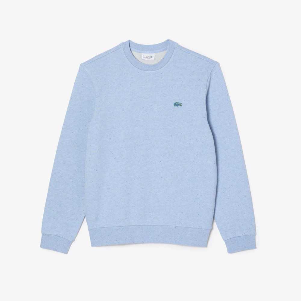 Lacoste Classic Fit Speckled Print Fleece Turquesa | 4709-QBSIT