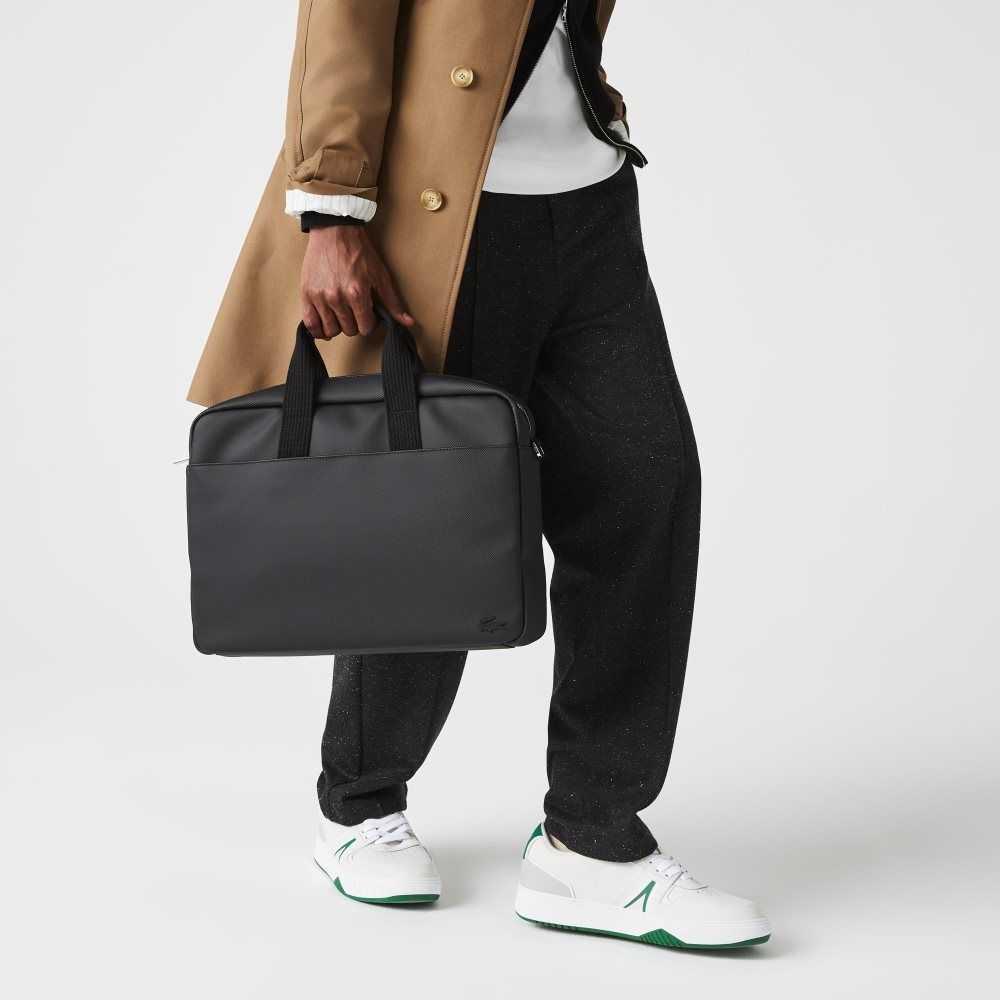 Lacoste Classic Petit Pique Computer Negras | 1692-MJIRC