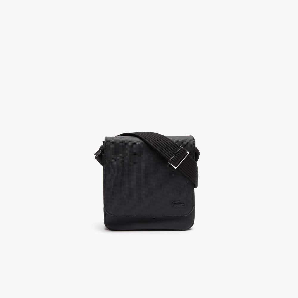 Lacoste Classic Petit Pique Flap Negras | 1579-IFXYM