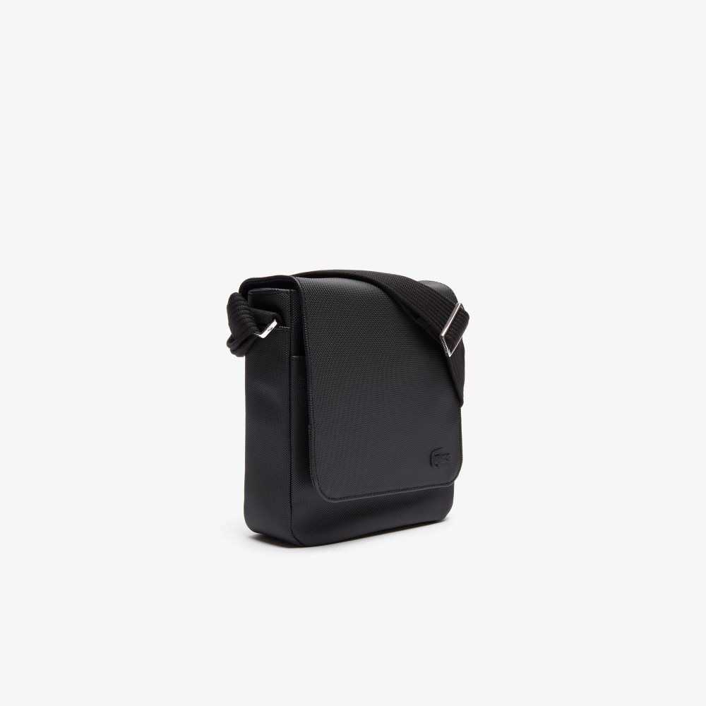 Lacoste Classic Petit Pique Flap Negras | 1579-IFXYM