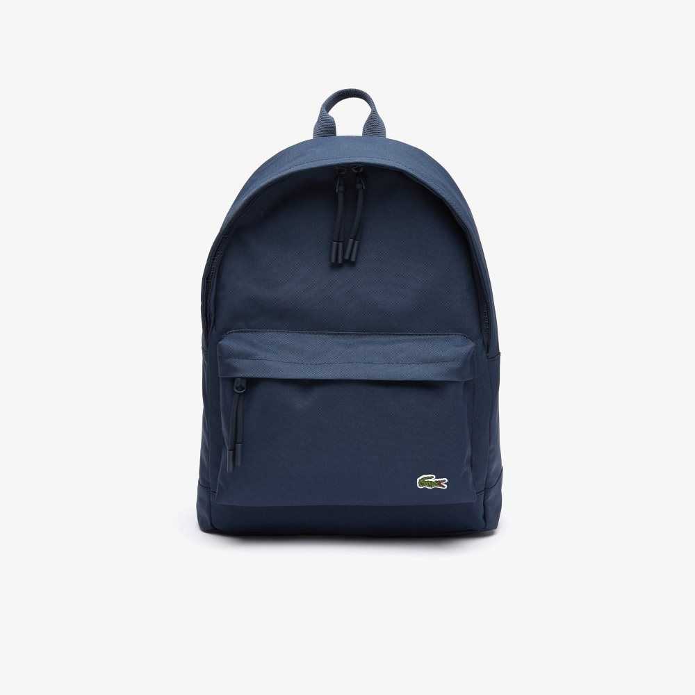 Lacoste Computer Compartment Backpack Azul Marino | 1624-GBIVE