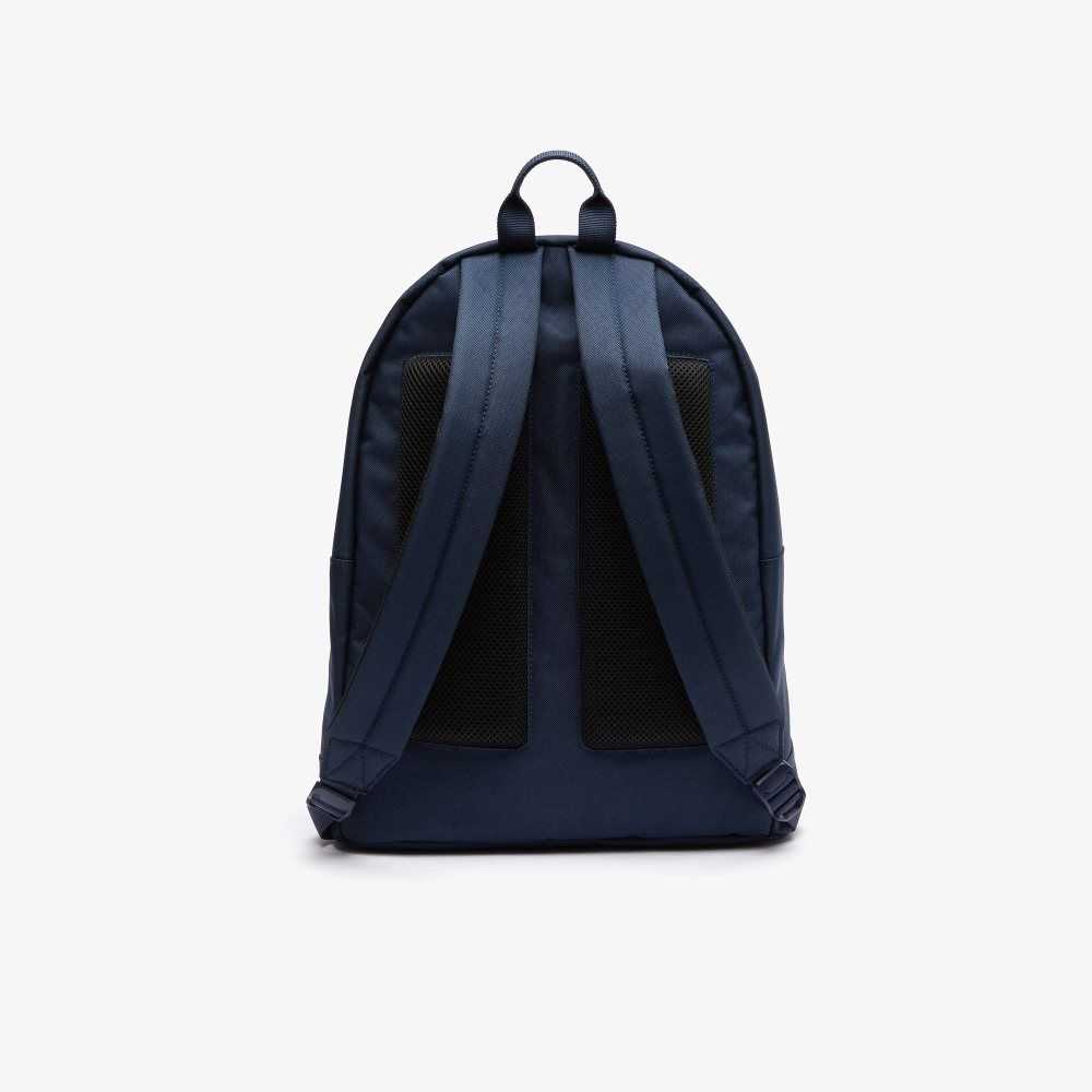 Lacoste Computer Compartment Backpack Azul Marino | 1624-GBIVE