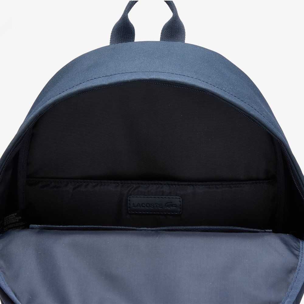 Lacoste Computer Compartment Backpack Azul Marino | 1624-GBIVE